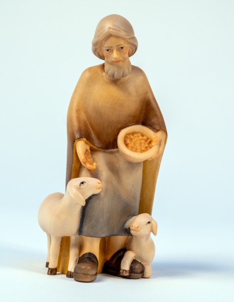 Hirt mit Weizenkörner